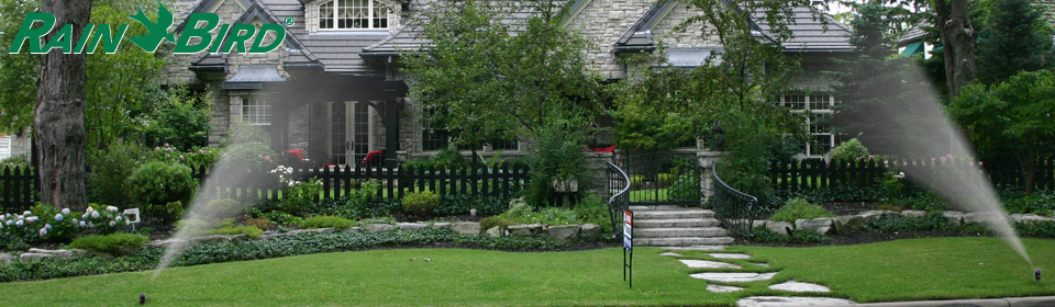 Green Up Irrigation exclusively uses Rain Bird products